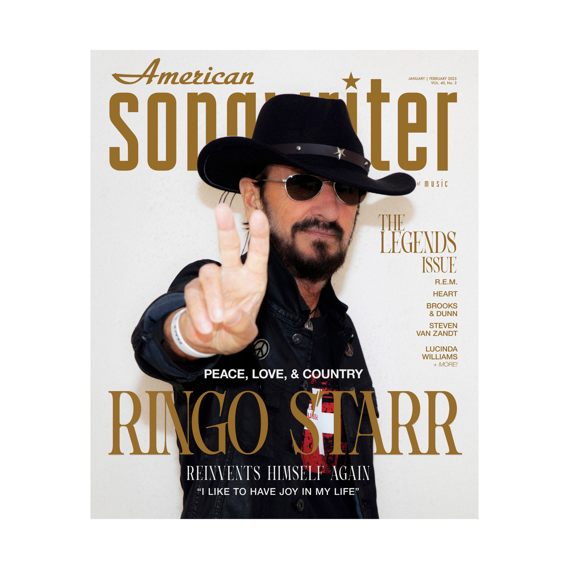 Jan/Feb 2025 Legends Issue Featuring: Ringo – American Songwriter