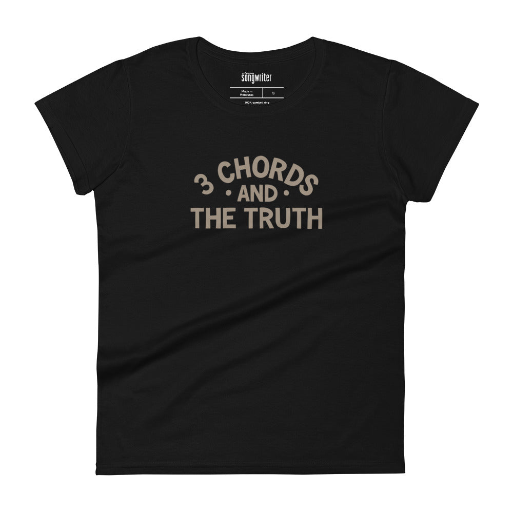 Women's Tee 3 Chords and The Truth 